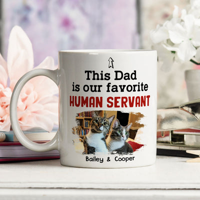 Human Servant Gift - Personalized Custom Coffee Mug