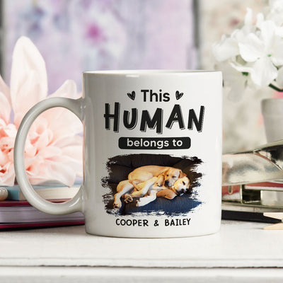 Belongs To Pets - Personalized Custom Coffee Mug