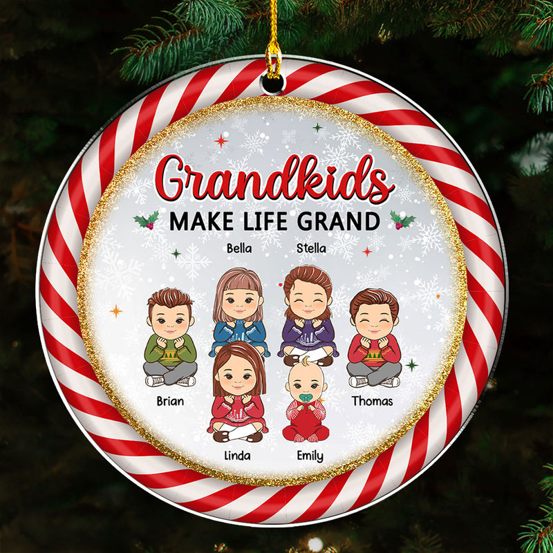 Make Life Grand - Personalized Custom Acrylic Ornament