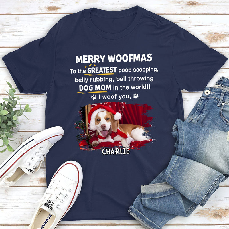 Greatest Woofmas - Personalized Custom Unisex T-shirt