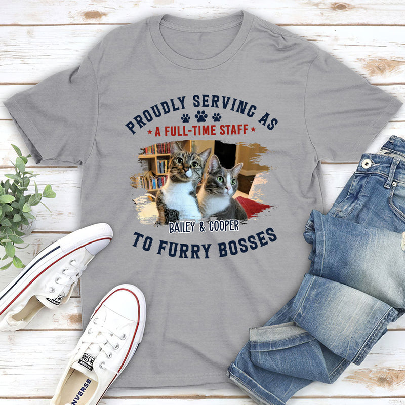 My Furry Boss - Personalized Custom Unisex T-shirt