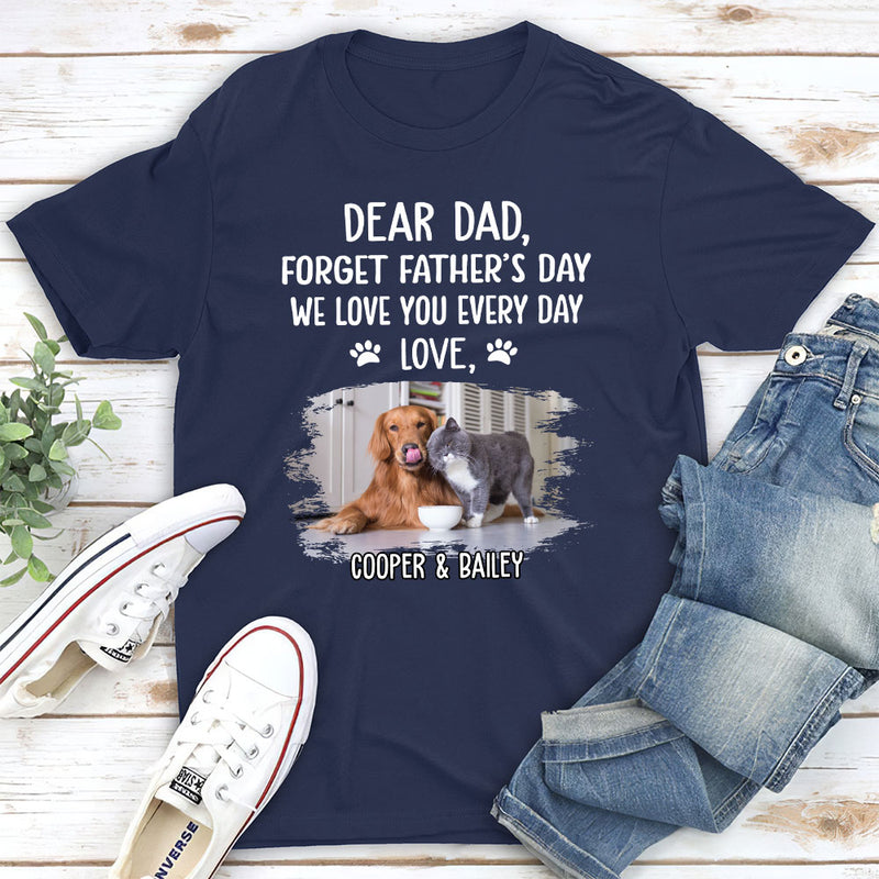 Love You Every Day - Personalized Custom Unisex T-shirt