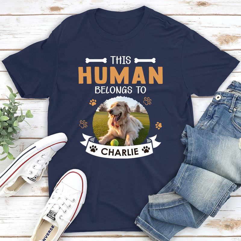 Human Belong To Us - Personalized Custom Unisex T-shirt