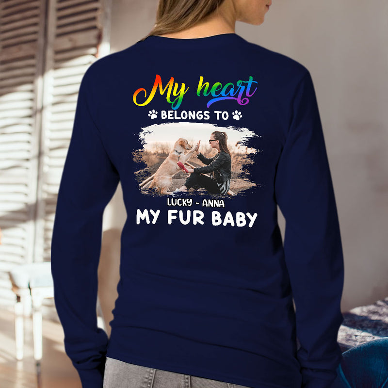 My Fur Babies Photo - Personalized Custom Long Sleeve T-shirt