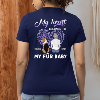 My Fur Babies - Personalized Custom Women's T-shirt