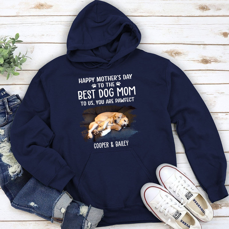 Best Dog Mom Dad Pawfect - Personalized Custom Hoodie