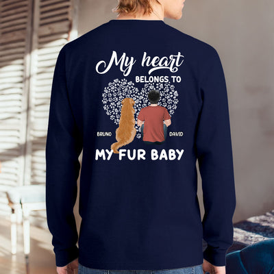 My Fur Babies - Personalized Custom Long Sleeve T-shirt