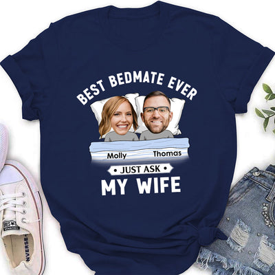 Best Bedmate Ever - Personalized Custom Women's T-shirt