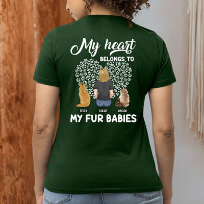 My Fur Babies - Personalized Custom Women's T-shirt