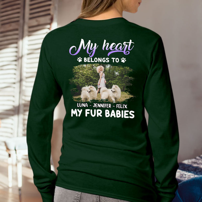 My Fur Babies Photo - Personalized Custom Long Sleeve T-shirt