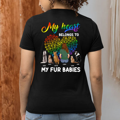 My Fur Babies - Personalized Custom Women's T-shirt