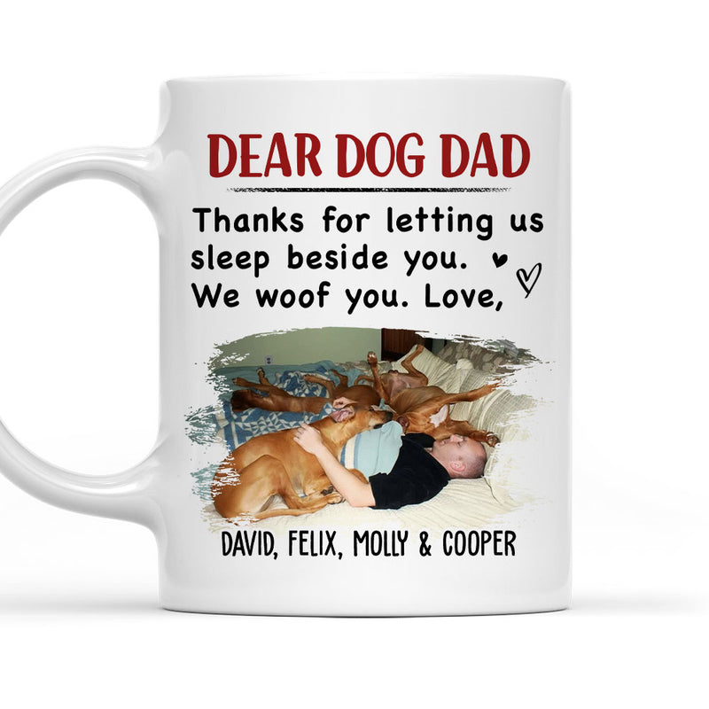 Sleep Beside You Photo - Personalized Custom Coffee Mug