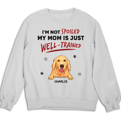 Our Dad Is Just Well Trained - Personalized Custom Sweatshirt