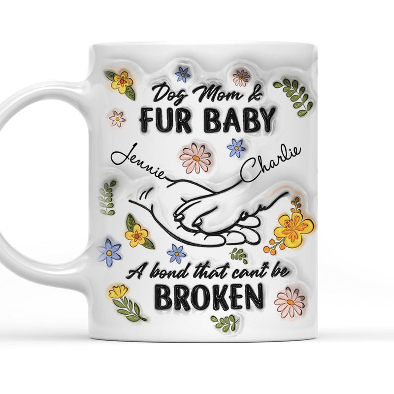 Paw In Hand - Personalized Custom 3D Inflated Effect Mug