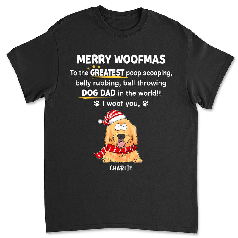 Greatest Woofmas - Personalized Custom Unisex T-shirt