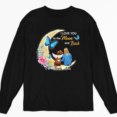 Love You - Personalized Custom Long Sleeve T-shirt