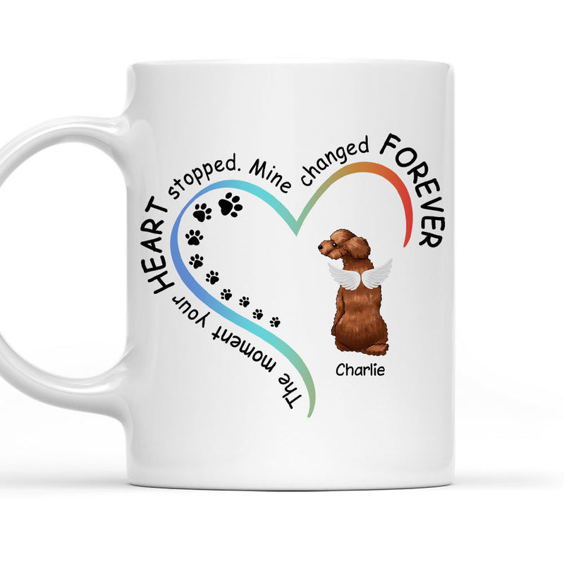 My Heart Changed Forever - Personalized Custom Coffee Mug