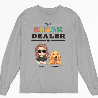 The Snack Dealer 2 - Personalized Custom Long Sleeve T-shirt