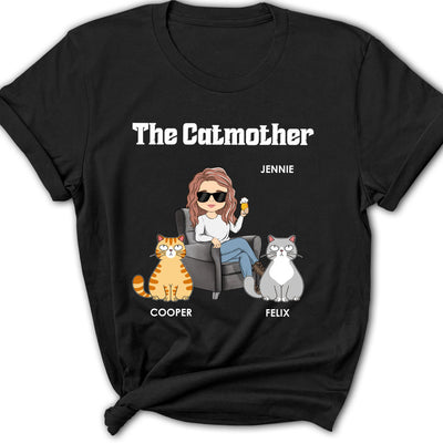 The Catmother - Personalized Custom Women's T-shirt