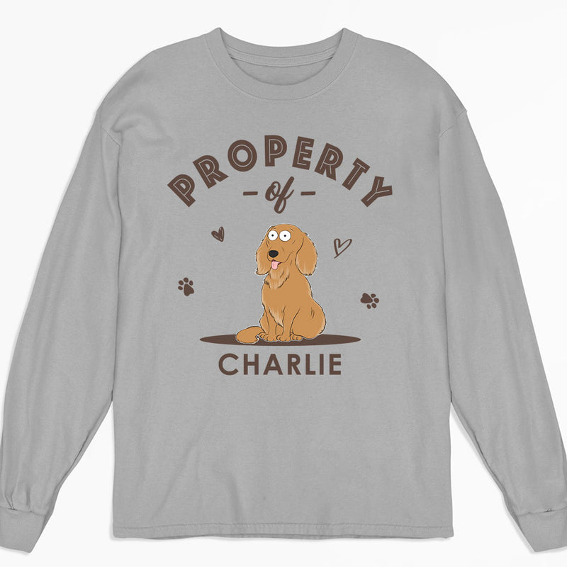 Property Pets - Personalized Custom Long Sleeve T-shirt