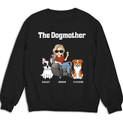 The Cartoon Dog Parents - Personalized Custom Sweatshirt