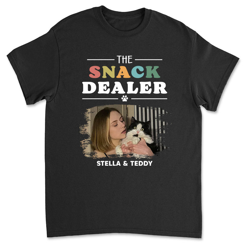 Pets Snack Dealer Photo - Personalized Custom Unisex T-shirt