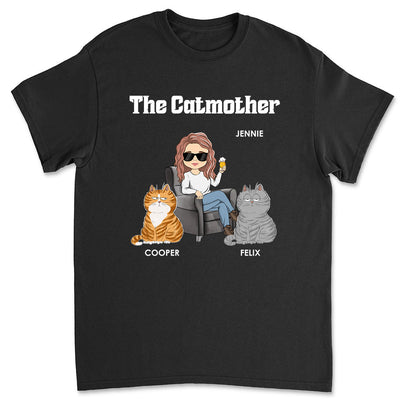 The Cat Mother - Personalized Custom Unisex T-shirt