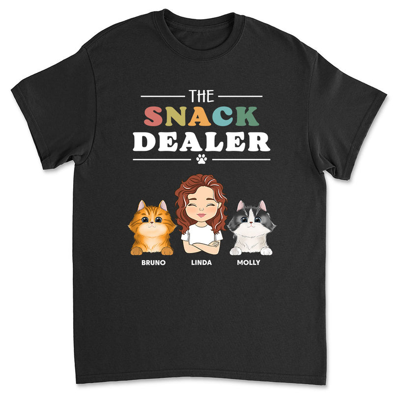 Pets Snack Dealer - Personalized Custom Unisex T-shirt