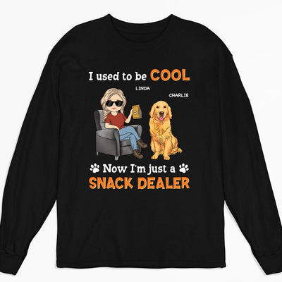 Just Snack Dealer - Personalized Custom Long Sleeve T-shirt