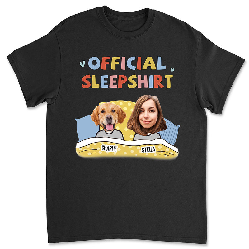 Sleepshirt Photo - Personalized Custom Unisex T-shirt