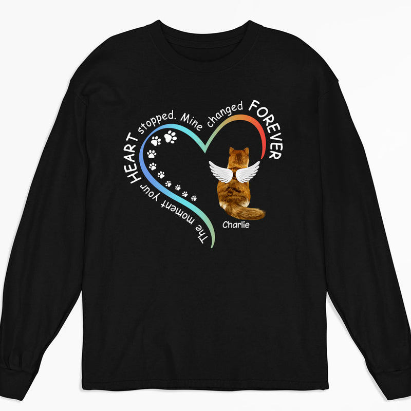 My Heart Changed Forever 2 - Personalized Custom Long Sleeve T-shirt