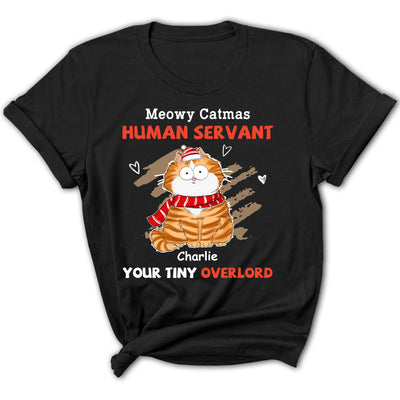 Meowy Catmas Servant - Personalized Custom Women's T-shirt