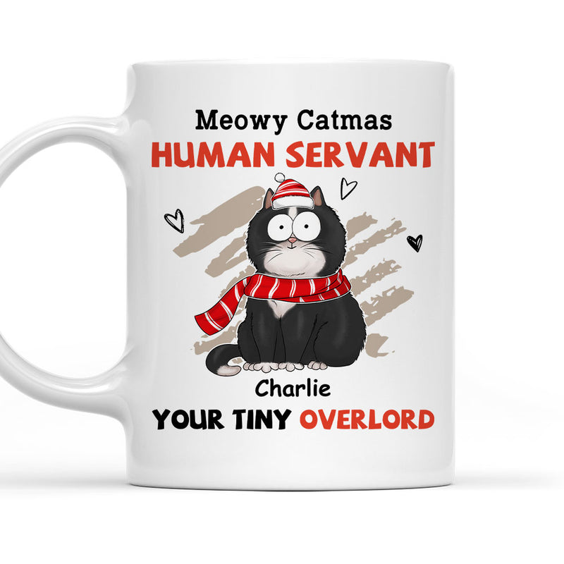 Meowy Catmas Servant - Personalized Custom Coffee Mug