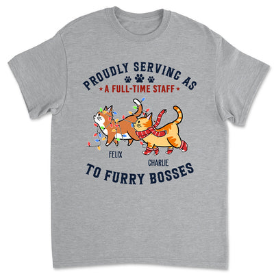 My Furry Boss - Personalized Custom Premium T-shirt