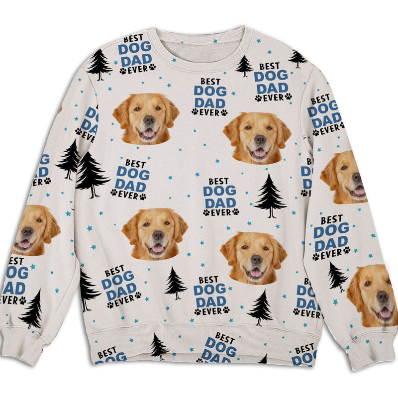 Best Fur Dog Mom - Personalized Custom All-Over-Print Sweatshirt