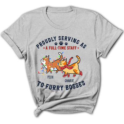 My Furry Boss - Personalized Custom Women's T-shirt