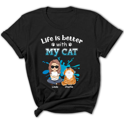 Life Is Better Funny - Personalized Custom Women's T-shirt