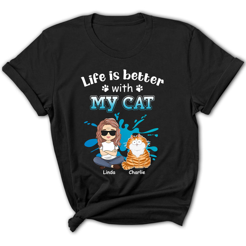 Life Is Better Funny - Personalized Custom Women&