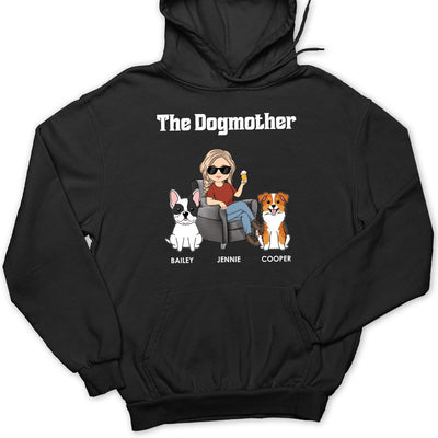 The Cartoon Dog Parents- Personalized Custom Hoodie