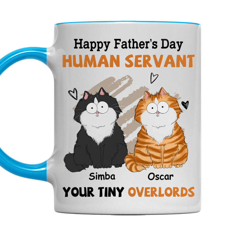 Your Tiny Overlord - Personalized Custom Accent Mug