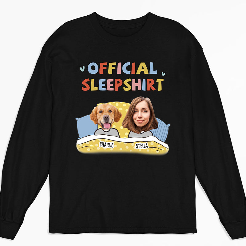 Sleepshirt Photo - Personalized Custom Long Sleeve T-shirt