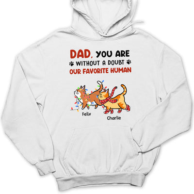 Favorite Human No Doubt - Personalized Custom Hoodie