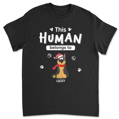 Belongs To Pets Christmas - Personalized Custom Premium T-shirt