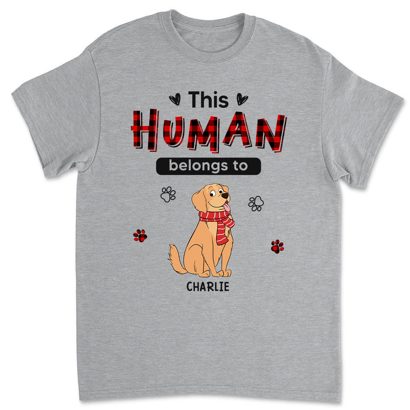 Funny Belongs To - Personalized Custom Premium T-shirt