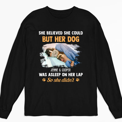 She Believed She Could Photo - Personalized Custom Long Sleeve T-shirt