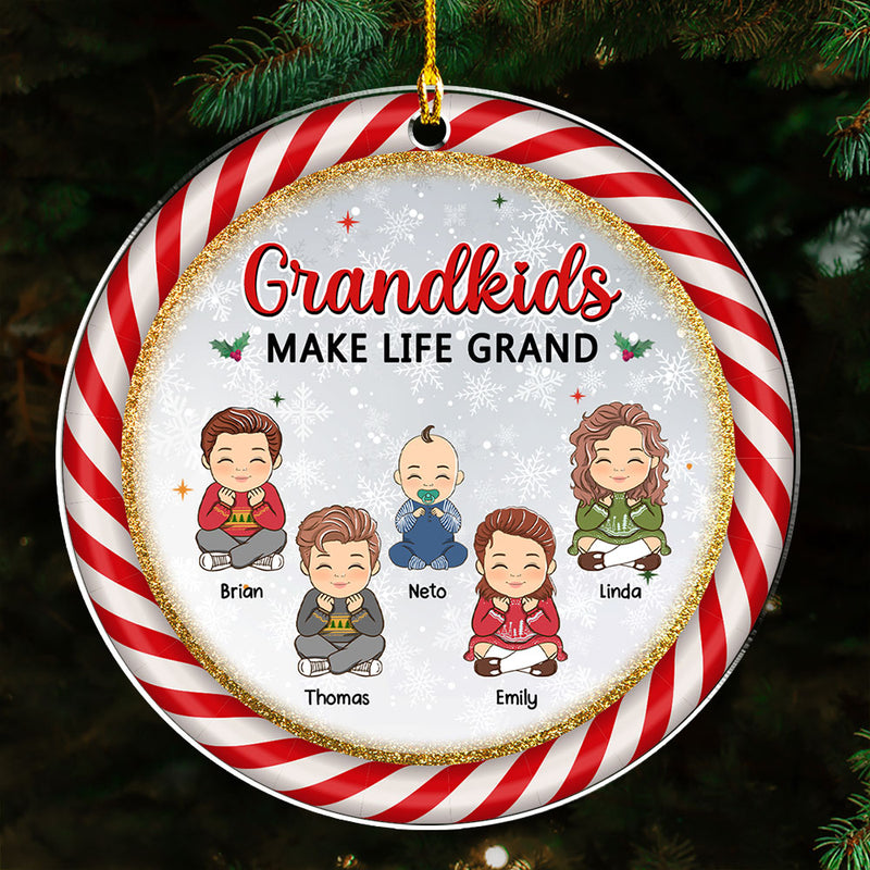 Make Life Grand - Personalized Custom Acrylic Ornament