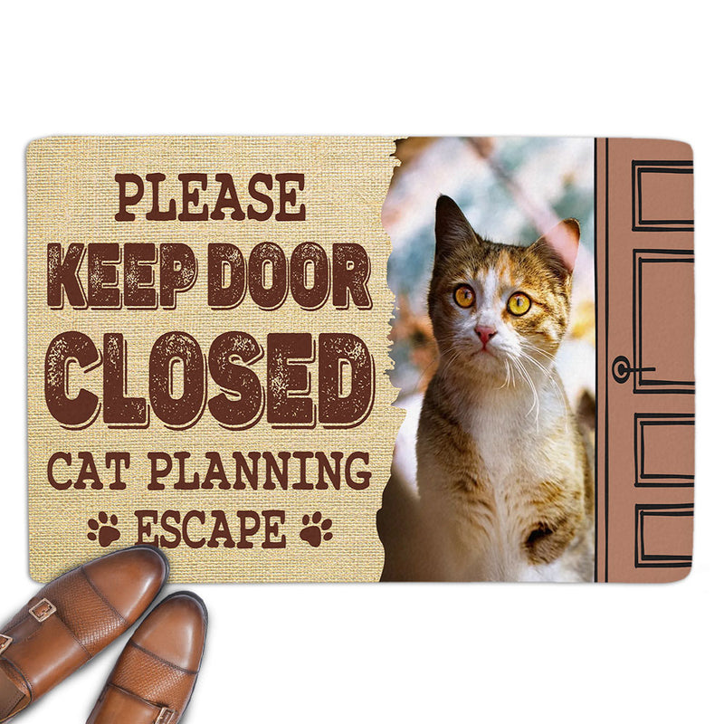 Pet Planning Photo - Personalized Custom Doormat