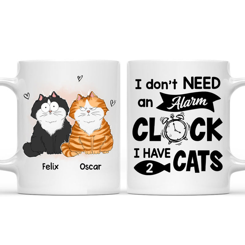 I Have Cats - Personalized Custom Coffee Mug