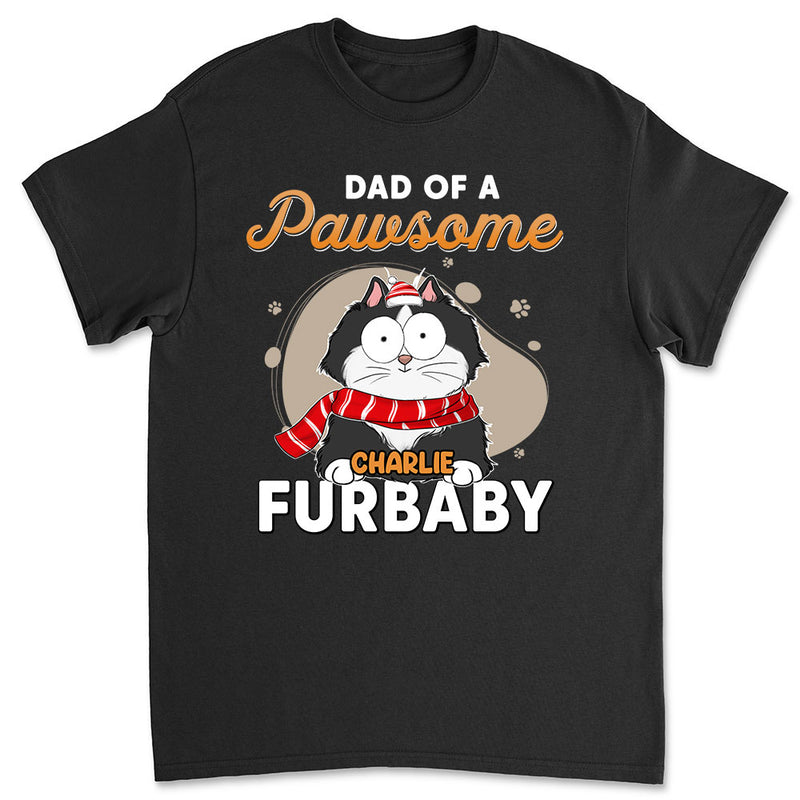 Dad Of Furbabies - Personalized Custom Unisex T-shirt