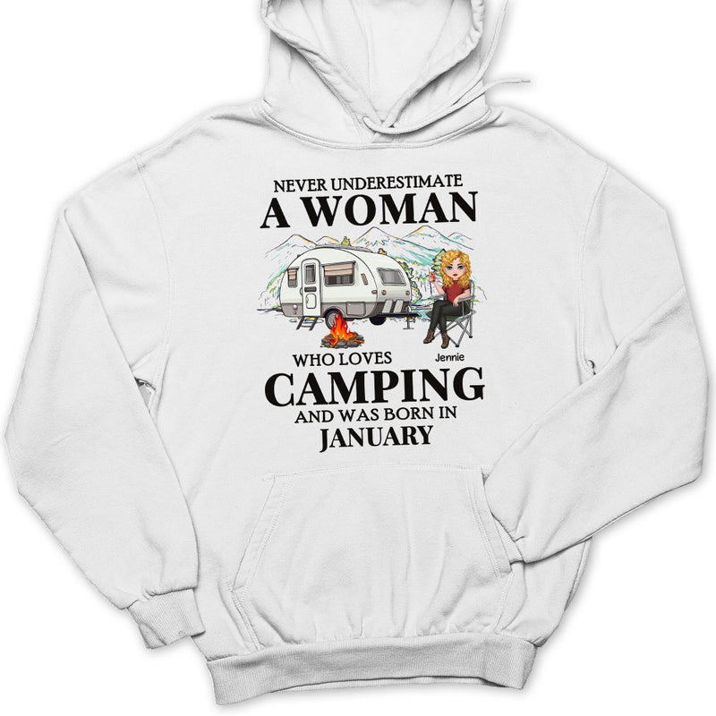 Monthly Camping - Personalized Custom Hoodie